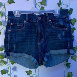 garage jean shorts